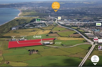 Berryhill Cres, Bridge Of Don, ABE - AÉRIEN  Vue de la carte