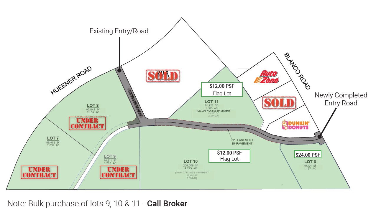 19615 Blanco Rd, San Antonio, TX for sale Plat Map- Image 1 of 2