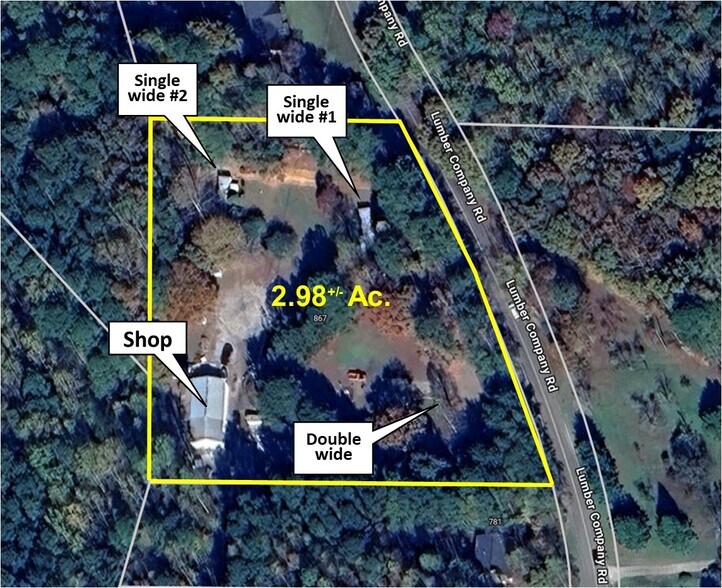 865 Lumber Company Rd, Talking Rock, GA à vendre - Photo du bâtiment - Image 1 de 13