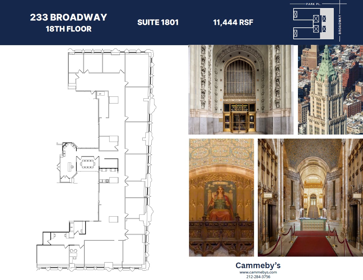 233 Broadway, New York, NY for lease Floor Plan- Image 1 of 1