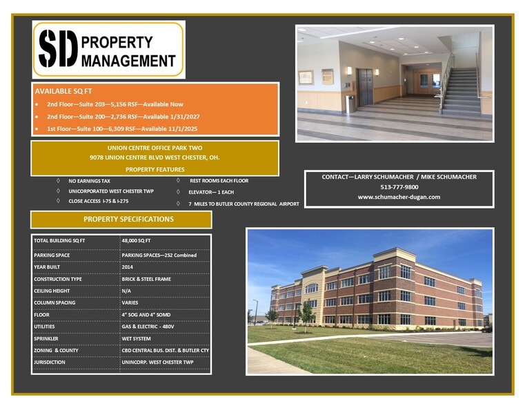 9078 Union Centre Blvd, West Chester, OH for lease - Building Photo - Image 2 of 9