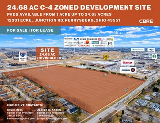 Plus de détails pour 12301 Eckel Junction Rd, Perrysburg, OH - Terrain à louer