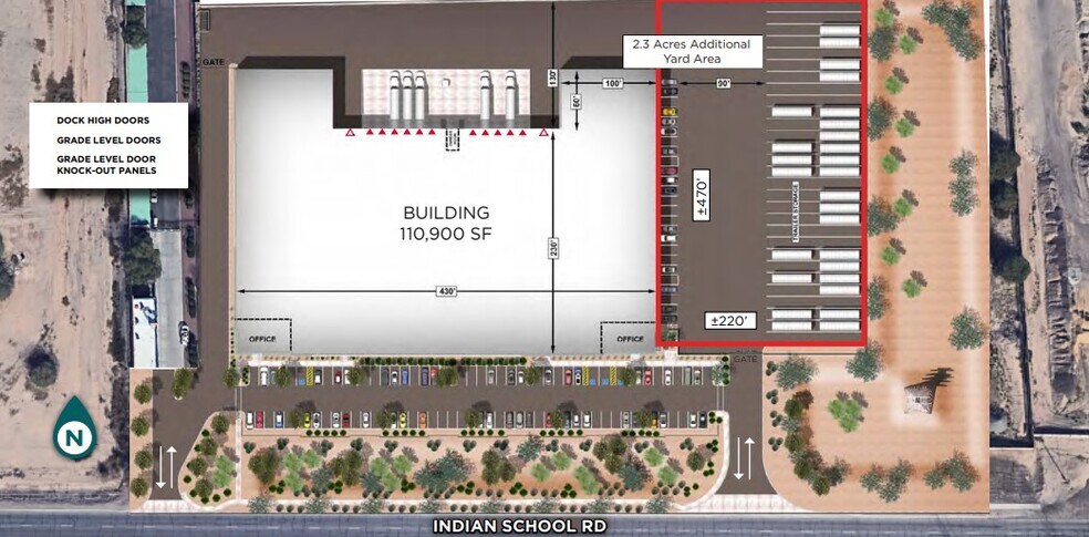 12258 W Indian School Rd, Avondale, AZ à louer - Photo du bâtiment - Image 1 de 1