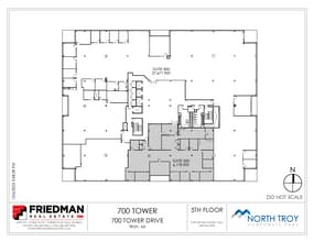 700 Tower Dr, Troy, MI for lease Floor Plan- Image 2 of 2