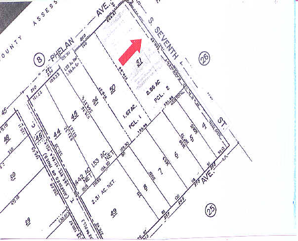 1701 S 7th St, San Jose, CA à louer - Plan cadastral - Image 2 de 5