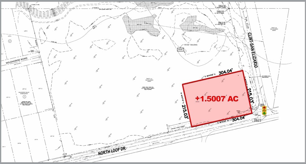 13387 N Loop Dr, Clint, TX à louer - Plan cadastral - Image 1 de 1