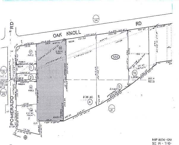12425 Oak Knoll Rd, Poway, CA à vendre - Plan cadastral - Image 2 de 21
