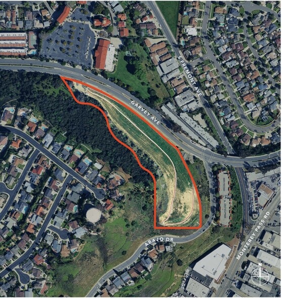 1688 W Garvey Ave, Monterey Park, CA for sale - Plat Map - Image 2 of 6