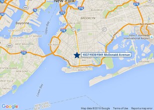 1937 McDonald Ave, Brooklyn, NY - Aérien Vue de la carte - Image1