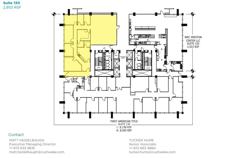 8333 Douglas Ave, Dallas, TX for lease Floor Plan- Image 1 of 1