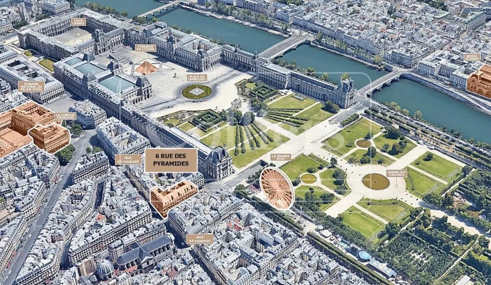 6 Rue Des Pyramides, Paris à louer - Photo du bâtiment - Image 2 de 15