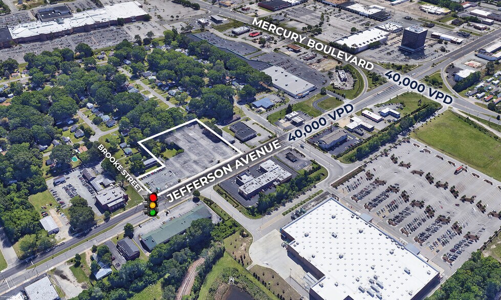 6128 Jefferson Ave, Newport News, VA à louer - Photo du bâtiment - Image 2 de 3