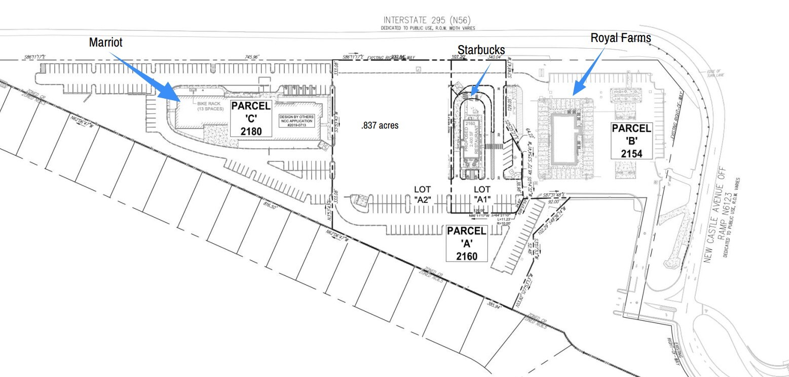 2164 New Castle Ave, New Castle, DE for lease Site Plan- Image 1 of 5