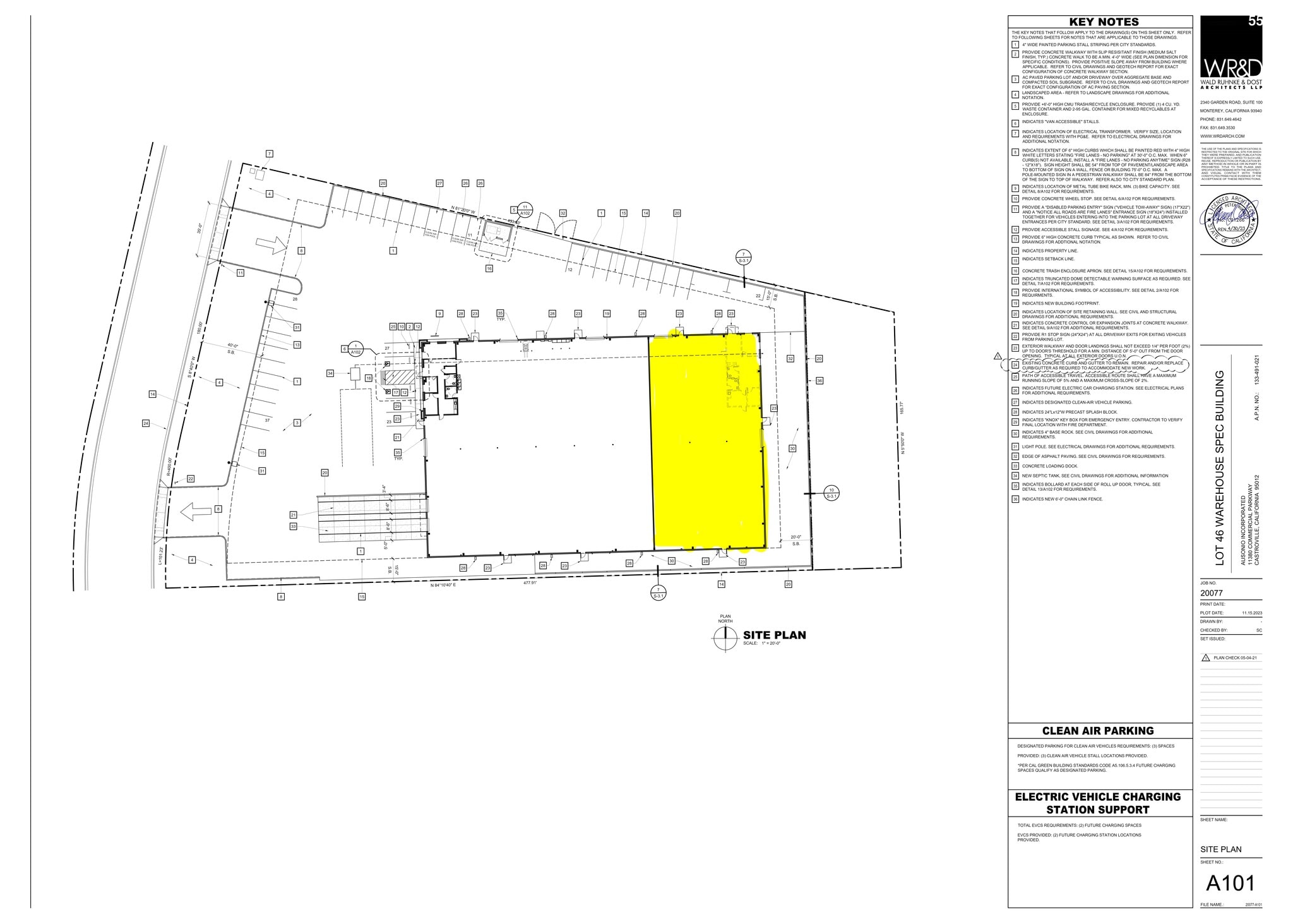 11380 Commercial Pky, Castroville, CA for lease Site Plan- Image 1 of 9