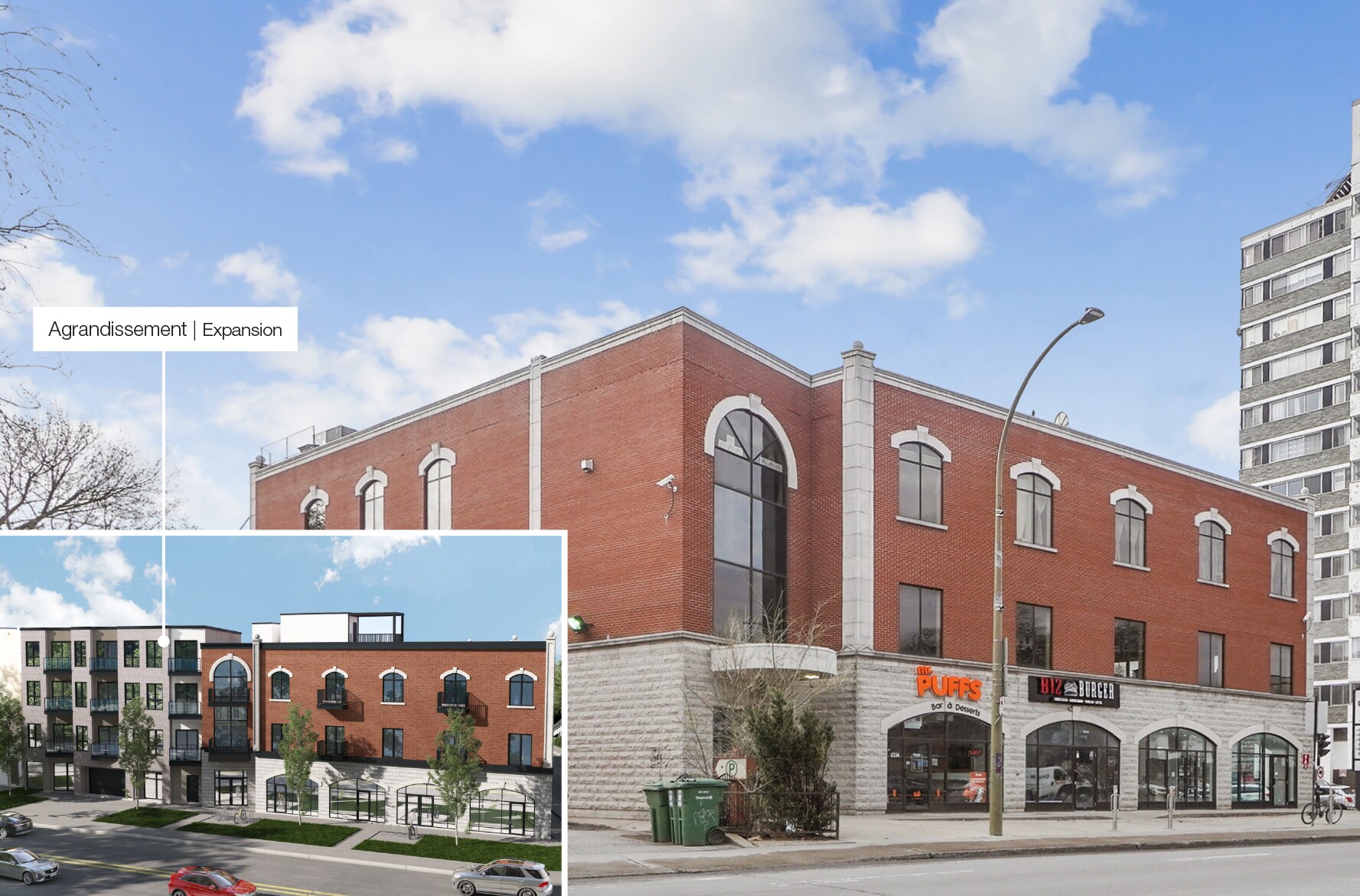 6332-6336 Rue Sherbrooke O, Montréal, QC à vendre Photo du bâtiment- Image 1 de 1