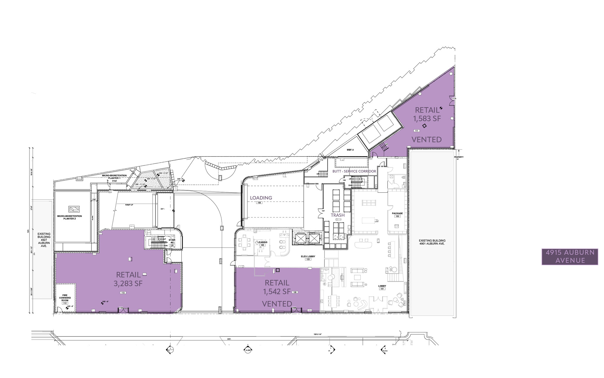 4909 Auburn Ave, Bethesda, MD for lease Site Plan- Image 1 of 1