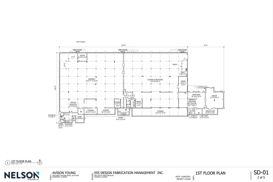 4501 S Western Blvd, Chicago, IL à louer - Plan de site - Image 2 de 8