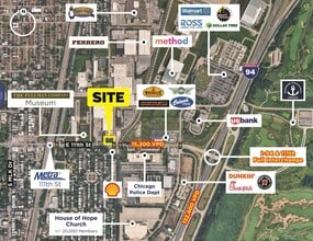 11046 S Langley Ave, Chicago, IL - Aérien  Vue de la carte