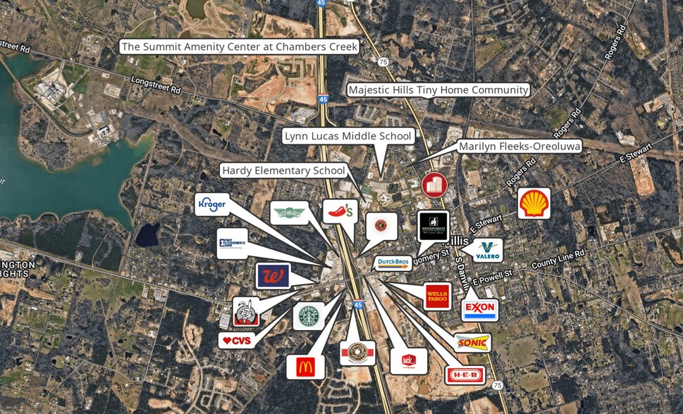 611 TX-75, Willis, TX à vendre - Photo du bâtiment - Image 3 de 14