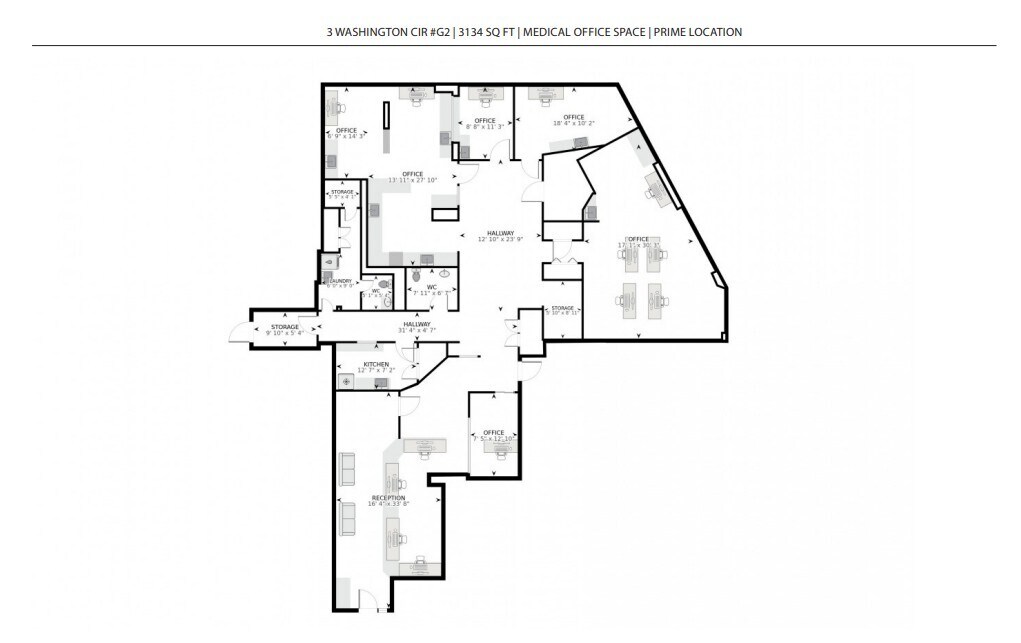 3 Washington Cir NW, Washington, DC for lease Floor Plan- Image 1 of 1