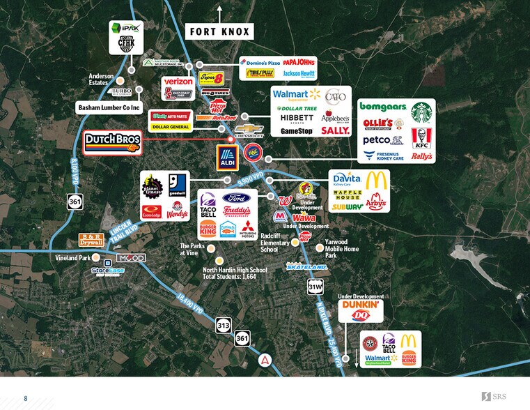 705 N Dixie Blvd, Radcliff, KY à vendre - Photo du bâtiment - Image 3 de 4