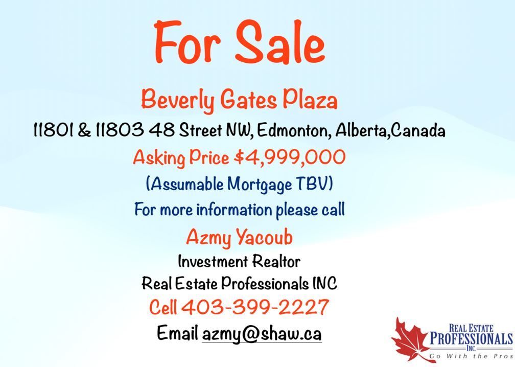 11801-11803 48th St NW, Edmonton, AB à vendre Photo du bâtiment- Image 1 de 1