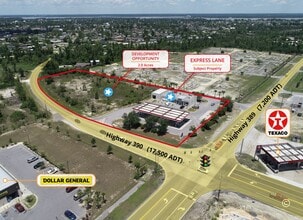 4707 County Rd 389, Lynn Haven, FL - Aérien  Vue de la carte - Image1