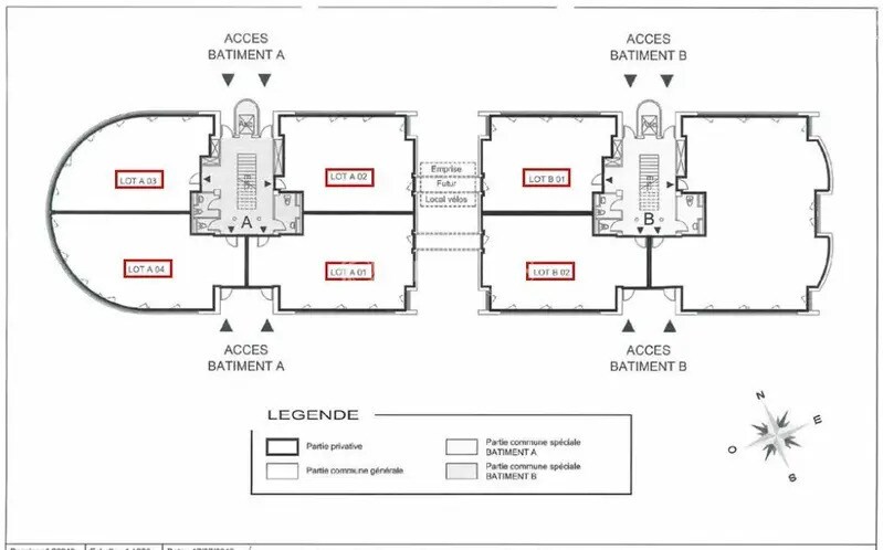 Office in Montpellier for sale - Floor Plan - Image 2 of 6