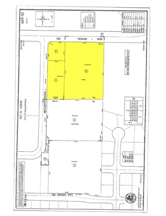 More details for San Rafael & McCarthy Rd, Palm Springs, CA - Land for Sale