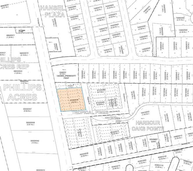 5151 S Orange Ave, Orlando, FL à louer - Plan cadastral - Image 3 de 4