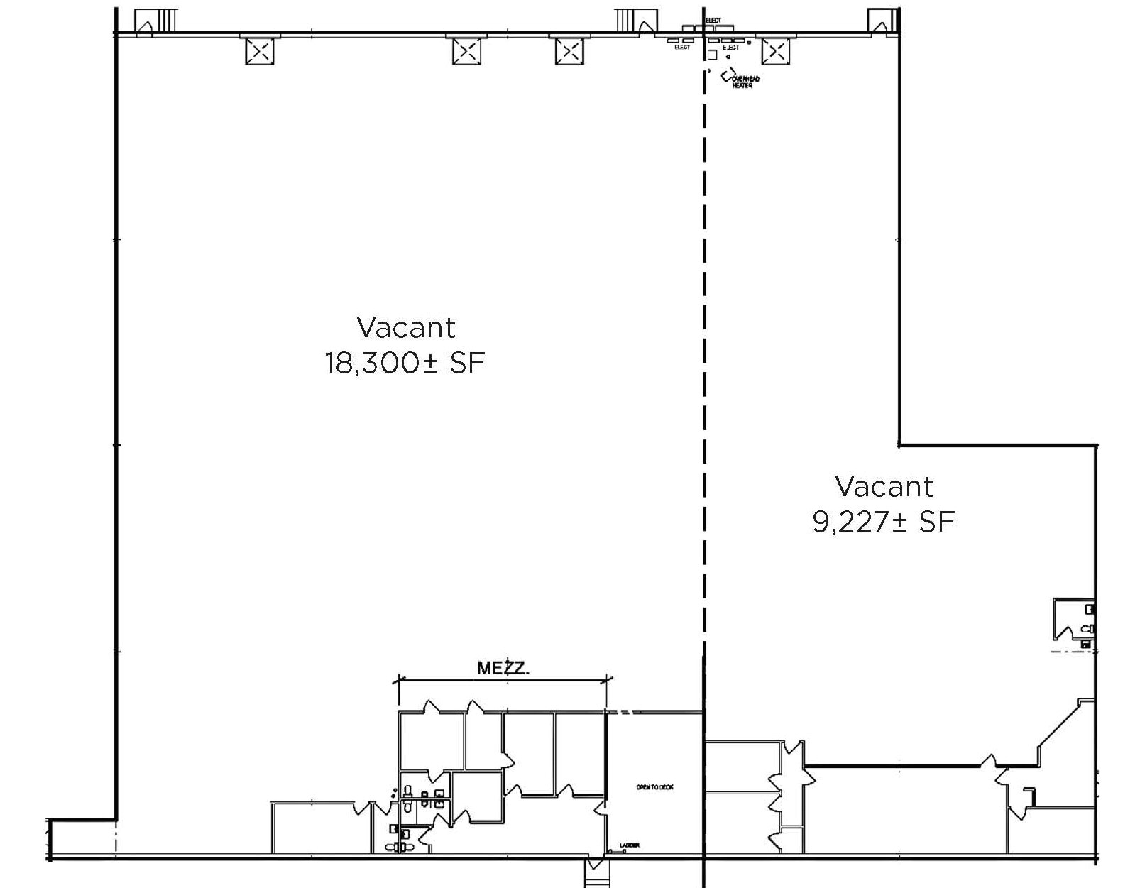 2277-2297 Arbor Blvd, Dayton, OH à louer Plan d’étage- Image 1 de 1