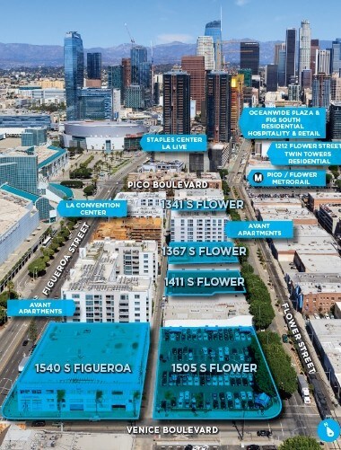 1367 S Flower St, Los Angeles, CA à louer - Photo du bâtiment - Image 2 de 2