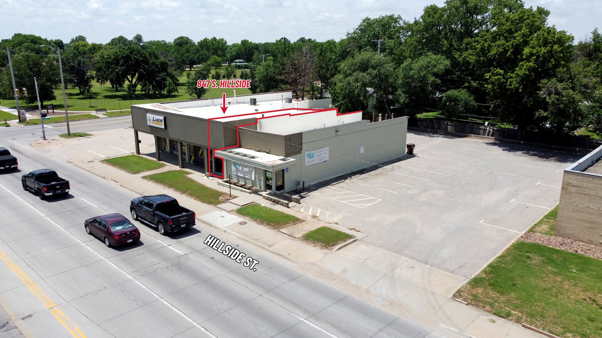 841-849 S Hillside St, Wichita, KS for lease Building Photo- Image 1 of 4