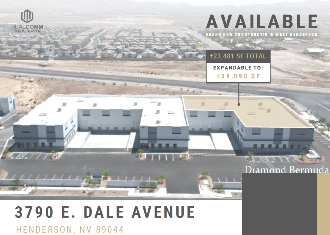 3790 E Dale Ave, Henderson, NV for lease Building Photo- Image 1 of 10