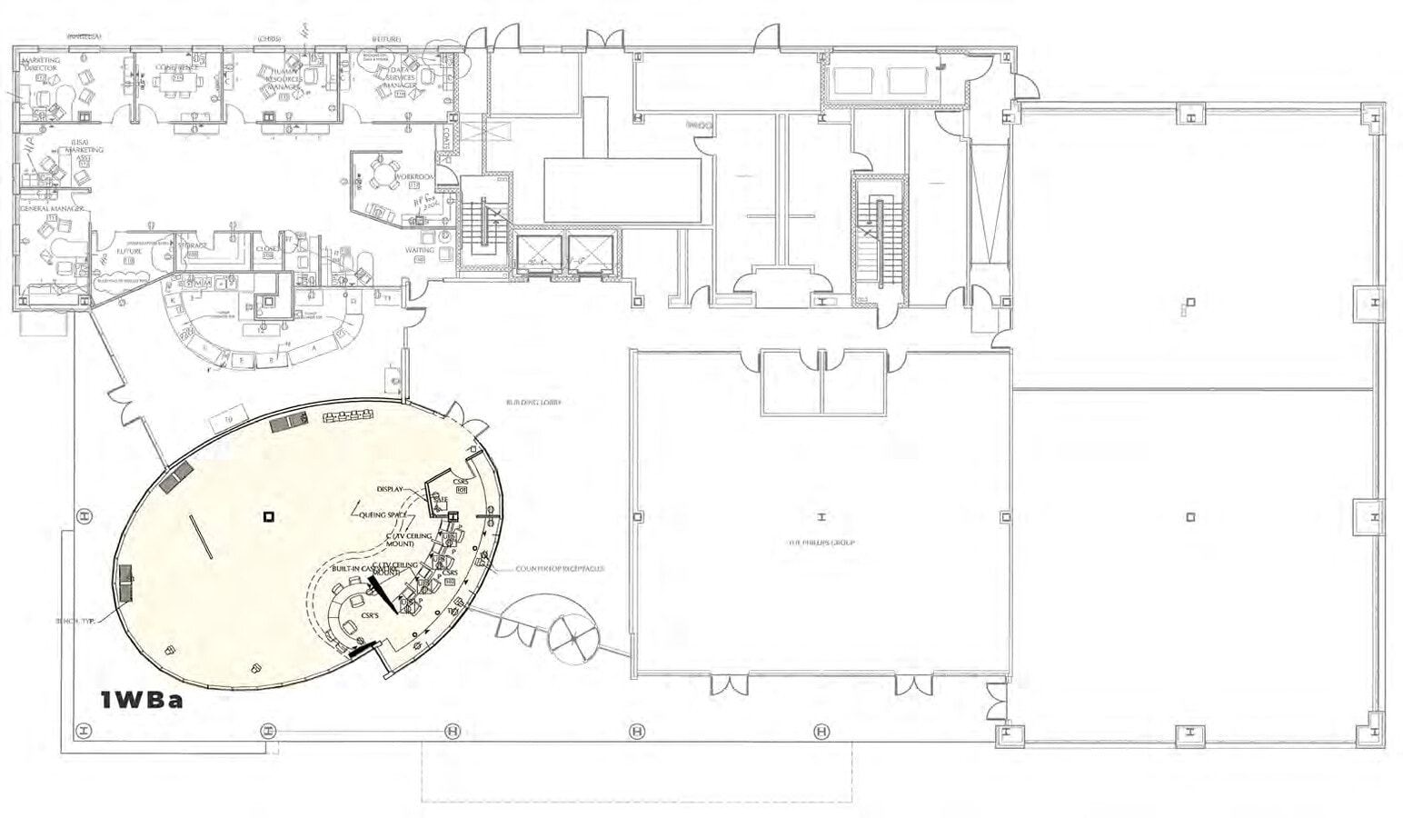 221 W Philadelphia St, York, PA 17401 - Unit 1WBa - - Floor Plan - Image 1 of 4
