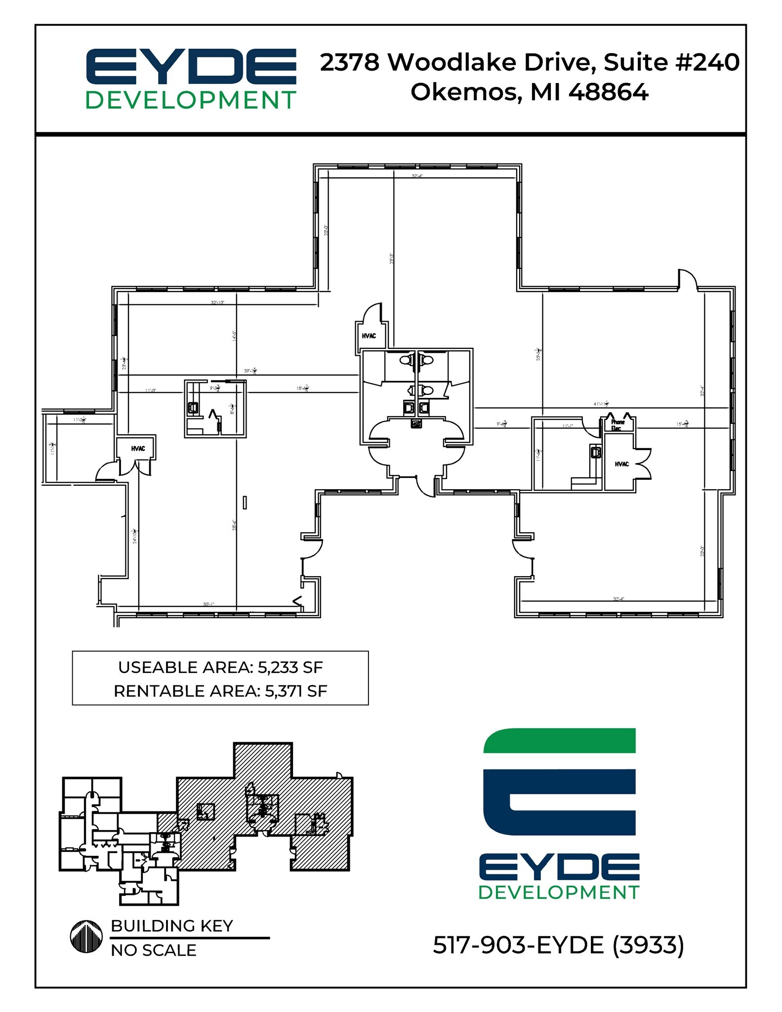 2410 Woodlake Dr, Okemos, MI for lease Site Plan- Image 1 of 1