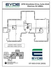 2410 Woodlake Dr, Okemos, MI for lease Site Plan- Image 1 of 1