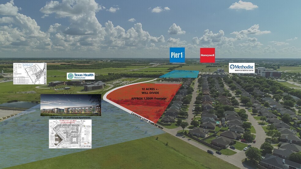 Tbd Cannon Loop, Mansfield, TX à vendre - Photo du bâtiment - Image 2 de 2