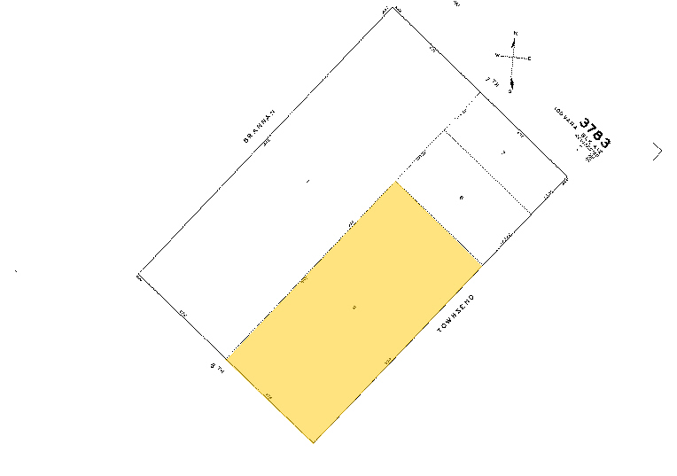 650 Townsend St, San Francisco, CA à louer - Plan cadastral - Image 2 de 14