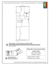 2556 Alamo Dr, Lansing, MI à louer Plan d’étage- Image 1 de 1