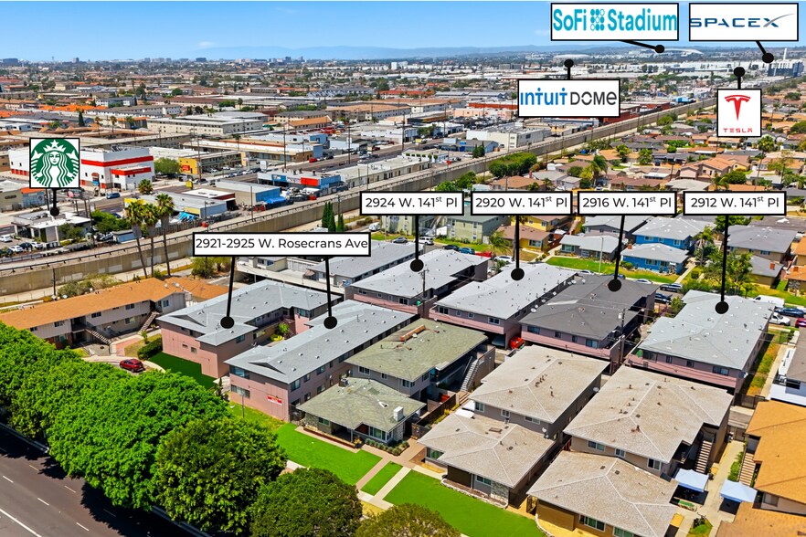 2912-2924 W 141st Plz, Gardena, CA for sale - Building Photo - Image 2 of 21