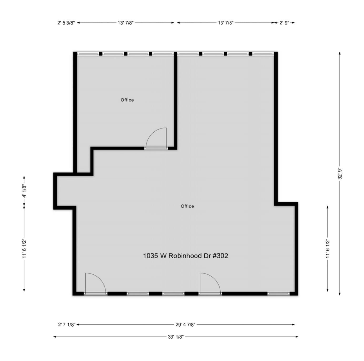 1035 W Robinhood Dr, Stockton, CA for lease Floor Plan- Image 1 of 1