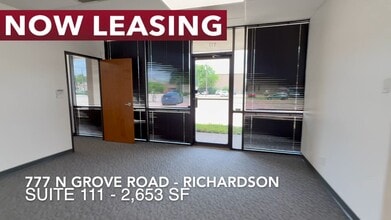 777 N Grove Rd, Richardson, TX for lease - Commercial Listing Video