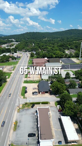 65 W Main St, Farmington, AR à vendre - Vidéo sur l’inscription commerciale - Image 2 de 64