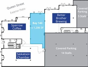 536 2nd Av N, Saskatoon, SK à louer Plan d’étage- Image 1 de 3