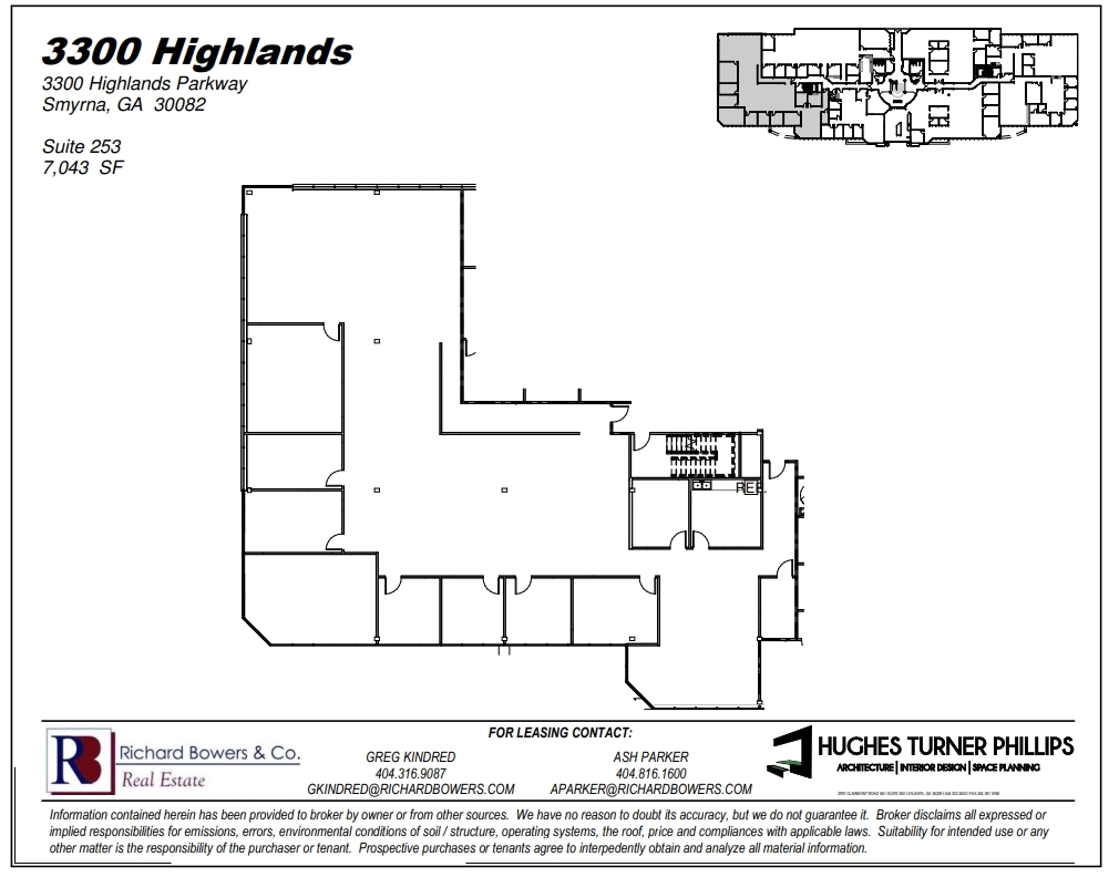 3300 Highlands Pky, Smyrna, GA à louer Plan d  tage- Image 1 de 1