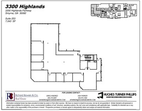 3300 Highlands Pky, Smyrna, GA à louer Plan d  tage- Image 1 de 1