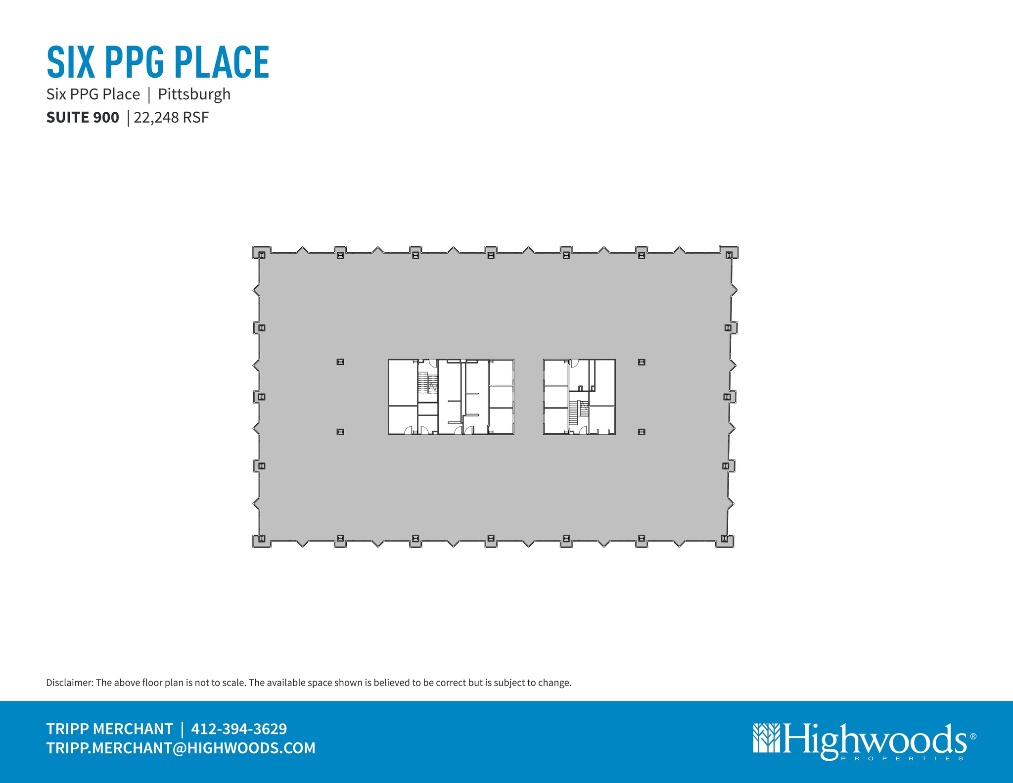 1 PPG Pl, Pittsburgh, PA à louer Plan de site- Image 1 de 1