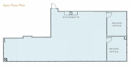 2445 5th Ave, San Diego, CA à louer Plan d’étage- Image 1 de 1