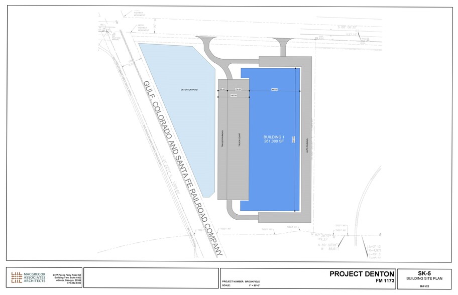 3331 FM 1173, Denton, TX à louer - Plan de site - Image 2 de 3